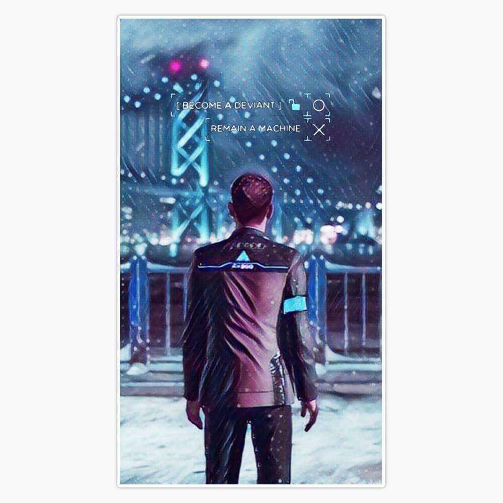 Amazon.com: Detroit Become Human Design Sticker Vinyl Waterproof